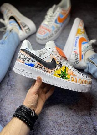 Nike air forсe 1 low pauly x vlone pop 🆕 женские кроссовки найк аир форс 🆕