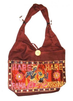Сумка hare krishna me-4 бордова bm
