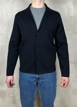 Massimo dutti пиджак кардиган свитер черный