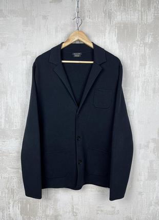 Massimo dutti піджак кардиган светер чорний4 фото