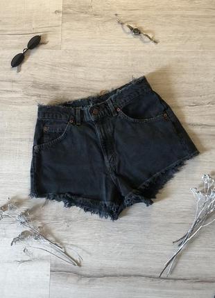 Джинсовые шорты levis m1 фото