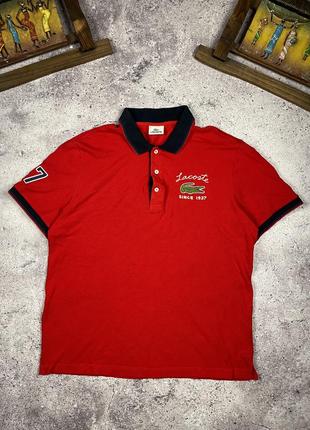 Поло футболка lacoste vintage