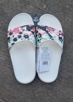 Шлепки на каждый день crocs slide w8, w93 фото