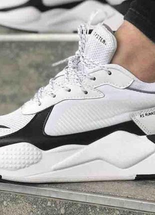 Puma rs-x white black