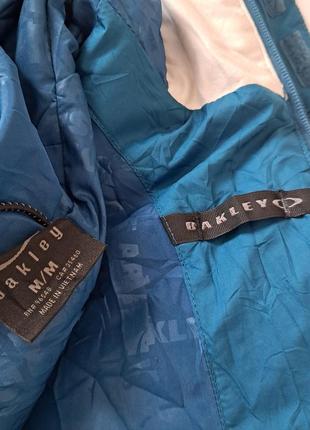 Женская демисезонная трекинговая голубая куртка oakley5 фото