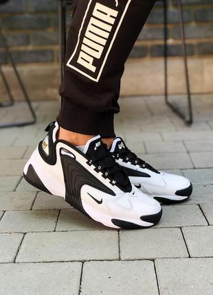 Nike zoom 2k 🆕 мужские кроссовки найк зум 🆕 черные/белые