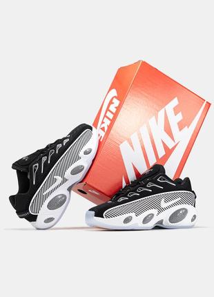 Мужские кроссовки nike notta black white найк черного из белых цветов