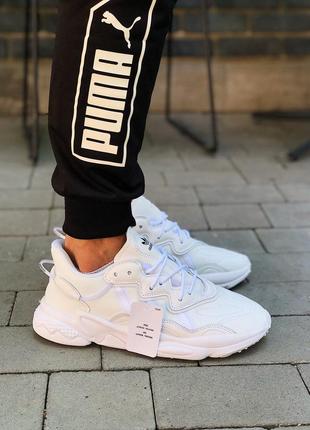 Adidas ozweego white (шкіра) 🆕 чоловічі кросівки адідас озвиго 🆕 білі