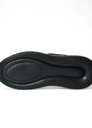 Nike air max 720 черные кроссовки мужские текстильные легкие сетка весенние летние демисезонные отменное качество низкие с баллоном найк аэр макс6 фото