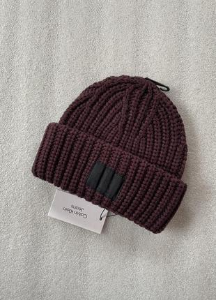 Новая зимняя шапка calvin klein ( ck ribbed knit beanie hat ) с америки5 фото