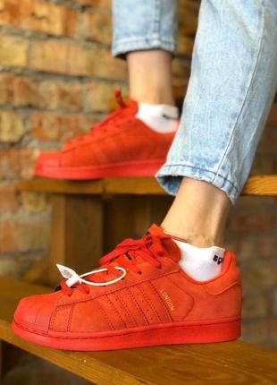 Adidas london red 🆕 женские кроссовки адидас 🆕 красный3 фото