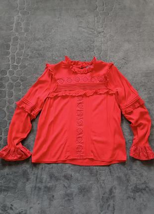 Блуза женская m&amp;s вискозный размерорд 10 eur 383 фото