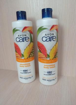 Avon care разглаживающий лосьон для тела с экстрактами фруктов
