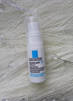 🐳la roche-posay cicaplast b5 spray успокаивающий восстанавливающий спрей-концентрат&nbsp;для раздраженной или поврежденной кожи2 фото
