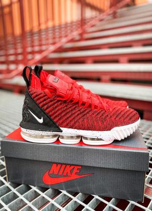 Nike lebron 16 red white/red/black 🆕 мужские кроссовки найк 🆕 зеленые