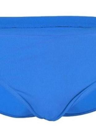 Плавки-сліпи arena team swim briefs solid блакитний чол 80