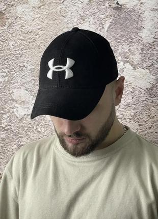 Кепка бейсболка under armour черная3 фото