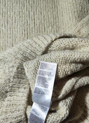 Free/quent ❤️‍🔥кремове плаття - светр з надзвичайно м'якої пряжі , велика в'язка

10% мохер, 20% шерсть9 фото