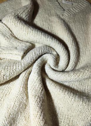 Free/quent ❤️‍🔥кремове плаття - светр з надзвичайно м'якої пряжі , велика в'язка

10% мохер, 20% шерсть10 фото