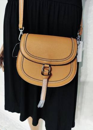 Стильна сумочка через плече, клатч, жіноча сумка на довгому ремінці