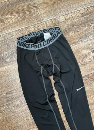 Компресійні штани nike pro combat3 фото