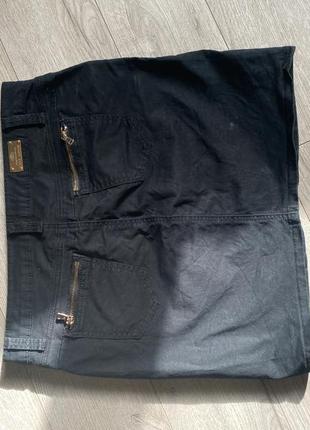Женская джинсовая короткая юбка3 фото
