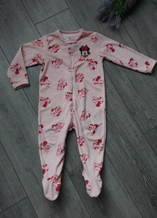Чоловічок з тонкого флісу minnie , 18-24 міс, 86-92 см