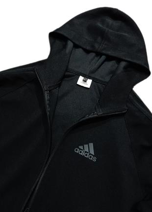 Олімпійка adidas зіпка кофта з капюшоном