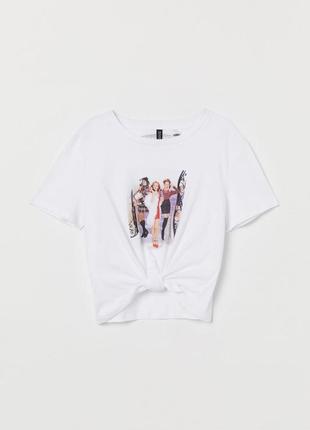 Футболка с узлом h&m