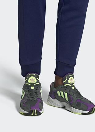 Adidas yung-1 grey bd7655 оригинал кроссовки 44р.3 фото