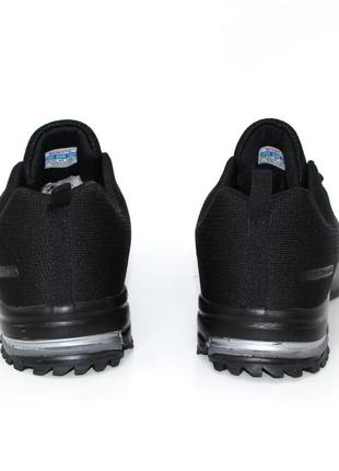 Мужские черные легкие дышащие кроссовки больших размеров, весенние-осенние,текстильные,не дорогостоящие, бюджетные3 фото