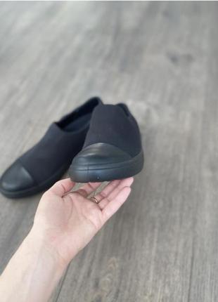 Мокасины оригинал gore-tex ecco soft wedge 470913 гг.38,39,42