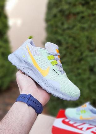 Кроссовки nike pegasus trail бирюзовые5 фото