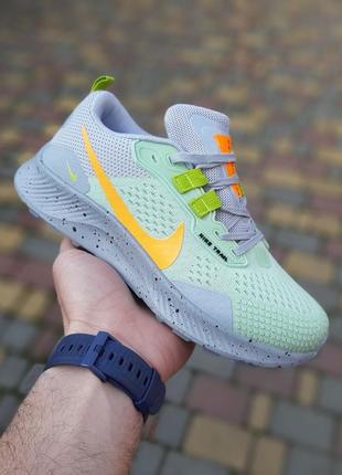 Кроссовки nike pegasus trail бирюзовые6 фото