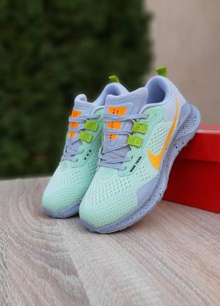 Кроссовки nike pegasus trail бирюзовые1 фото