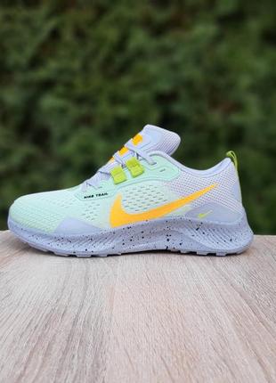 Кроссовки nike pegasus trail бирюзовые8 фото