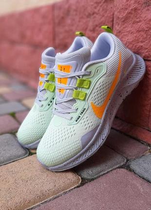 Кроссовки nike pegasus trail бирюзовые10 фото