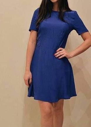 Натуральна сукня з вирізом на спині mango