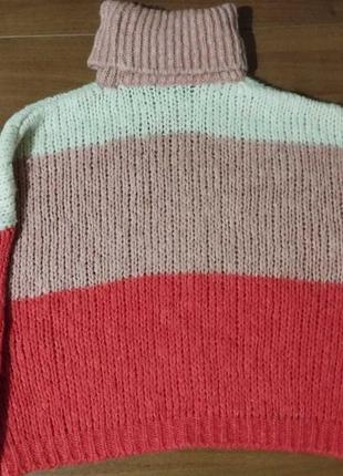 Женский свитер  h&m оверсайз 3