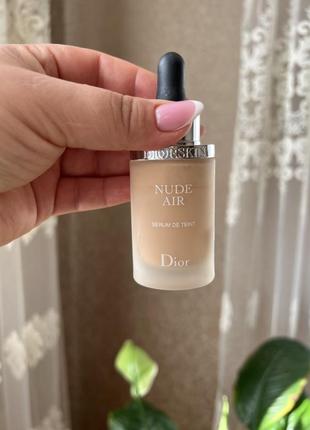 Тональная сыворотка для лица dior diorskin nude air serum