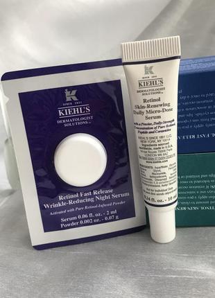 Kiel’s retinol micro dose serum fast release night serum