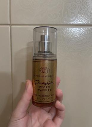 Мист спрей для тела bath and body works pecan waffles