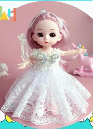 Кукла bjd шарнирная 16 см princess doll мод. 11 фото