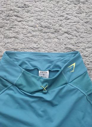 Легінси gymshark, size m
полупояс 31
бедра 40
длина 85