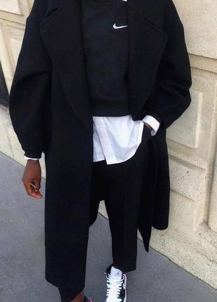 Трендове, демісезонне жіноче, кашемірове пальто на підкладці6 фото