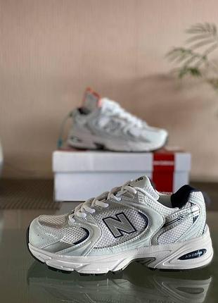 Купити жіночі кросівки нові біло-сірі new balance 530 /кросівки жіночі білосірі  new balance 530