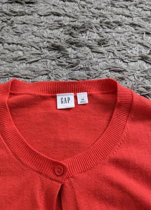 Легкий кардиган gap, size xs, плечи 37 подпвохвы 45 длина 633 фото