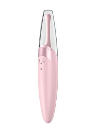 Вибратор для клитора satisfyer twirling delight (rose) 4