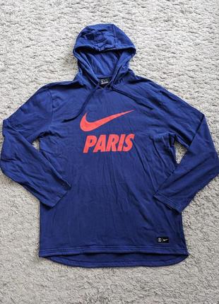 Худи nike paris, size xl, стае отличный, цвет насыщенный, без нюансов, плечи 52 подмышки 60 рукав 64 длина 77