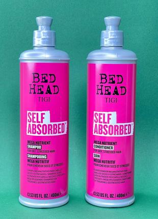 ‼️tigi bed head self absorbed поживний набірдля сухого або пошкодженого волосся по 400мл‼️1 фото